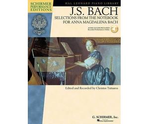 Christos Tsitsaros Selections From The Notebook Anna Magdalena Bach (Tascabile)
