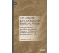 Christos V. Gor The European Banking Regulation Handbook, Vol (Copertina rigida)