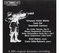 Christoskov, Petar/Goleminov, Marin/Linde, Bo/Pergame - Virtuoso Violin Works From The 20th Century