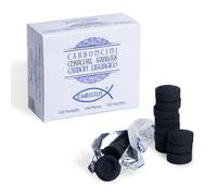 Christus - 100 Carboncini per Incenso e Narghilé Ø 33 mm - 100% Naturali, Ø 33mm