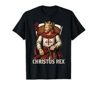 Christus Rex Cattolico Cristo Re Sacro Cuore Maglietta