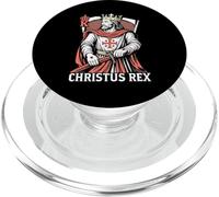 Christus Rex Cattolico Cristo Re Sacro Cuore PopSockets PopGrip per MagSafe