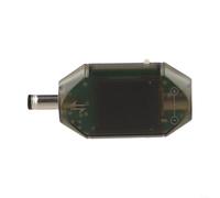 Chroavel Contatore digitale DT550 per analisi di carica della batteria e registrazione dei parametri elettrici, ABS 12 A, 50 V, 600 W, con indicatore delle curve a colori (nero)