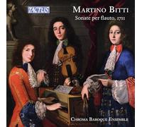 Audio Cd Martino Bitti - Sonate Per Flauto, Londra 1711