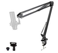 ChromaCast Pro Series - Supporto da scrivania per microfono regolabile da 96,5 cm con braccio a forbice e sospensione, include clip per microfono (CC-SDMIC-STAND-38)