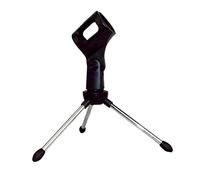 ChromaCast Supporto treppiede per microfono da tavolo pieghevole super leggero con clip per microfono (CC-TDMIC
