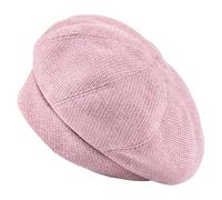 CHROMACRAFT 1 Basco Rosa, Cappello Letteratura Retro, Cappello Da Donna, Cappello Semplice E Versatile, Accessori Abbigliamento
