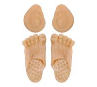 CHROMACRAFT 1 Paio di Pantofole Gii Simulate E 1 Paio di Orecchie Simulate, Oggetti di Scena per Giochi di Ruolo, Pantofole Creative E Divertenti, Accessori per Costumi da Festa