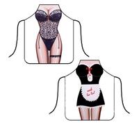 CHROMACRAFT 2 Bellissimi Grembiuli, Grembiuli Personalizzati, Grembiuli Divertenti, Grembiuli da Cucina, Grembiuli Impermeabili, Grembiuli Creativi