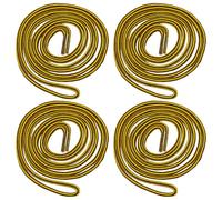 CHROMACRAFT 4 Lacci Marroni, Lacci Per Scarpe Sportive, Lacci Elastici Di Ricambio, Adatti Per Scarpe Sportive, Scarpe Basse, Stivali Di Sicurezza (150 Cm)