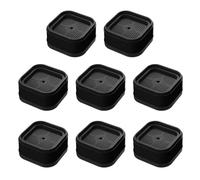 CHROMACRAFT Cuscinetti Anti-Shock per Lavatrice da 8 Pezzi, Cuscinetti Antiscivolo per Mobili, Cuscinetti per Mobili, Accessori per Mobili, Cuscinetti per Mobili Quadrati