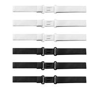 CHROMACRAFT Elastici Per Legare 6 Pezzi, Elastici Regolabili, Elastici Durevoli, Accessori Per Abbigliamento, Cinghie Elastiche Per Corsetto