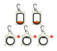 CHROMACRAFT Organizer per Fascette Rotonde da 3 Pezzi E Organizer per Fascette Rettangolari da 2 Pezzi, Organizer Portatile per Fascette, Accessori per La Conservazione delle Fascette