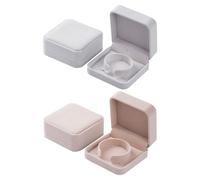 CHROMACRAFT Scatola Per Braccialetti In Velluto Da 2 Pezzi, Scatola Per Braccialetti Elee E Semplice, Confezione Regalo Per Braccialetti, Espositore Per Gioielli, Accessori Per Gioielli