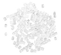 CHROMACRAFT Tappi Per Orecchie Da 400 Pezzi, Tappi Per Orecchie Trasparenti, Tappi Per Orecchie In Silicone, Accessori Per Orecchini, Ricambio Per Accessori Per Orecchini