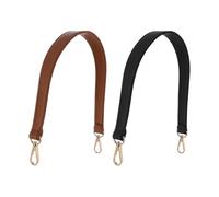 CHROMACRAFT Tracolle per Borsa da 2 Pezzi, Tracolle di Ricambio in Pelle, Accessori per Borse Fai da Te, Tracolle per Borse A Tracolla, Tracolle per Borse Semplici