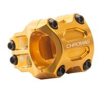 Chromag Riza MTB Manubrio Bicicletta Oro 31.8 x 0 Gradi x 45mm