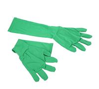 Chromakey Green Screen, 2 Pezzi Chromakey Pieghevoli Lavabili Effetti Invisibili Sfondo Chroma Keying Guanto Chroma Key Verde per Fotografia con Schermo Verde Foto