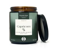 Chromatic Home Candele Zodiac Capricorno, 9oz con 50hr di Durata, Profumo di Abete Frasier, Regalo per Compleanno o Anniversario