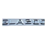 Chrome 3D ABS di Plastica Bagagliaio di Un'auto Posteriore Lettere Distintivo Dell'emblema Della Decalcomania Fit For Mercedes Benz Classe GLA GLA200