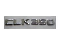 Chrome 3D ABS plastica bagagliaio di un'auto posteriore lettere parole distintivo emblema adesivo adatto for Mercedes Benz CLK Classe CLK350