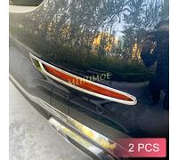 Chrome Auto Parte Esterna Posteriore Della Lampada Della Nebbia Luce Telaio di Copertura Trim Per Mercedes Benz Classe C C43 AMG Berlina W206 2023 2024 2025