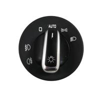 Chrome Car Head Light Fendinebbia Manopola Interruttore Controllo Automatico Compatibile Con Skoda Per Octavia Ii 2004-2013 1Z0941431K Manopola Luci Auto
