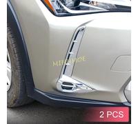 Chrome Car paraurti anteriore fendinebbia decorazione striscia copertura fendinebbia trim per 2019-2024 Lexus UX200 UX250h