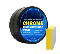 CHROME CHILIRE CROMO CHROME CHROME | Poluto in metallo per tutti gli usi per protezione della superficie della vernice | Poluto lucido lucido per punte di scarico arrugginito, paraurti, cerchioni, cor