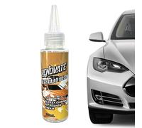 Chrome Cleaner - Automotive Polishing Solution, 4.2oz Shine Restoration Paste, High-Gloss Abrasive Formula, Metal Oxidation Remover, Drivers Detailers Groomers Cream for Sedans Trucks SUV