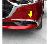 Chrome Fendinebbia Anteriore Trim Strisce Sopracciglia Per Mazda 3 Berlina (BP) 2019 2020 2021 2022 2023 2024