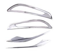 Chrome Fog Light Lamp Cover Trim Fit for Chevrolet Cruze 2017 to 2018