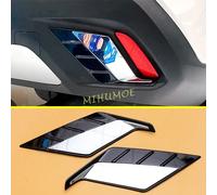 Chrome lucido Paraurti Posteriore Riflettore Copertura Della Luce di Nebbia Trim Per Il 2022-2024 Toyota Corolla Cross Car Styling