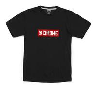 Chrome Maglietta A Maniche Corte Horizontal Red Logo Black / Red