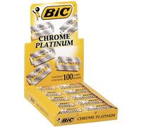 Espositore BIC Chrome Platinum con 20 scatole e 5 fogli di spedizione con doppio silim