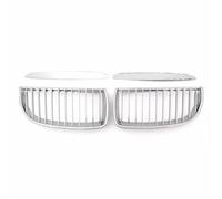 Chrome Rene Anteriore Griglia Grill Per BMW Per Serie 3 E90 E91 325i 328i 2004 2003 2004 2005 2006 2007 Accessori Auto Griglia Anteriore