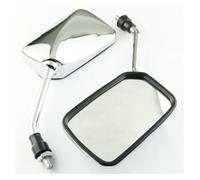 Chrome Side Rear Mirror Adjustable ABS Universal Black 10MM Bolt CB750 | for honda, for honda F2, for honda CB Seven Fifty, Motorcycle, Plastic, Rearview Mirrors