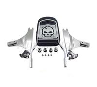 Chrome staccabile Sissy Bar Schienale for Harley Softail FLSTN Fat Boy FLSTF