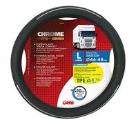 Coprivolante camion in eco-pelle traforata Crome Strip Premium - 46-48cm