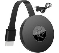 Chromecast - Adattatore per display HDMI wireless, 1080P, WiFi, streaming film, spettacoli ricevitore per i-Phone, i-Pad, Android, tablet, laptop, finestra a HDTV/monitor/proiettore, Compa
