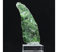Chromediopside da 65 grammi e 70 millimetri, minerale Chromediopside della Finlandia, naturale e autentico, articolo esclusivo, pietra decorativa, minerale di felicità