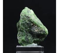 Chromediopside Naturale da 110 grammi e 65 millimetri, minerale Chromediopside della Finlandia, vera pietra, edizione esclusiva, decorazione e collezione, minerale di fortuna