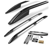 CHROMEMASTER | Barre da Tetto, Rail Tetto Compatibile con Fiat Fiorino 2008-2018; Sono Utilizzate per il Montaggio di Portapacchi, Box da Tetto o Portabiciclette | Costruzione in Alluminio