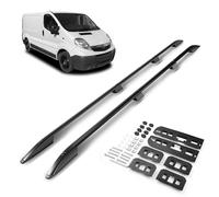 CHROMEMASTER | Barre da Tetto, Rail Tetto Compatibile con Opel Vivaro L1 SWB CORTO 2001-2014; Sono Utilizzate per il Montaggio di Portapacchi, Box da Tetto o Portabiciclette | Costruzione in Alluminio