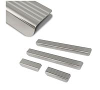 CHROMEMASTER | Battitacco in Acciaio Inox Compatibile con Lexus LBX I 2024+ | Acciaio inossidabile; Protezione Soglia Porta - Accessorio Auto Adesivo - Set da 4 pz pezzi