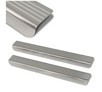CHROMEMASTER | Battitacco in Acciaio Inox Compatibile con Mercedes Viano I 2003-2014 | Acciaio inossidabile; Protezione Soglia Porta - Accessorio Auto Adesivo - Set da 2 pz pezzi
