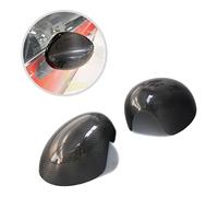 CHROMEMASTER | Calotta per gli specchietti esterni | Compatibile con Mini Cooper F56 Hatchback, 5 Porte dal 2014 | Fibra di carbonio; Le calotte donano un aspetto unico all'auto e proteggono dai danni