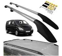 CHROMEMASTER | Compatibili con Mercedes Vito/Viano W639 Long 2003-2014 | Barre Trasversali da Tetto, Mancorrenti sul Tetto | Sono Utilizzate per il Montaggio di Portapacchi, Box o Portabiciclette