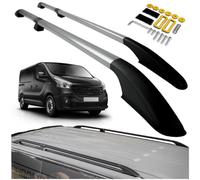 CHROMEMASTER | Compatibili con Renault Trafic 3 Long L2 2014+ | Barre Trasversali da Tetto, Mancorrenti sul Tetto | Sono Utilizzate per il Montaggio di Portapacchi, Box da Tetto o Portabiciclette