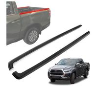 CHROMEMASTER Copertura per il Bordo del Cassone Pick-up Compatibile con Toyota Hilux Pick-up 4D FL 2020+ | Striscia Protettiva per il Bordo di Carico; Protezione Paraurti, Protezione Contro i Danni